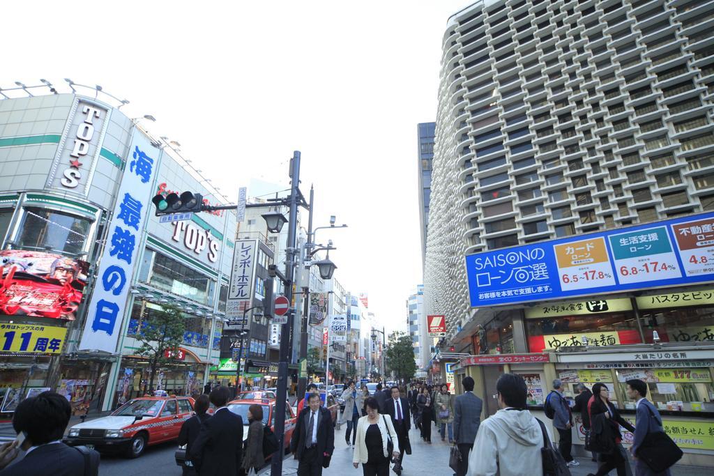 Sotetsu Fresa Inn Shimbashi-Karasumoriguchi Tokio Exterior foto